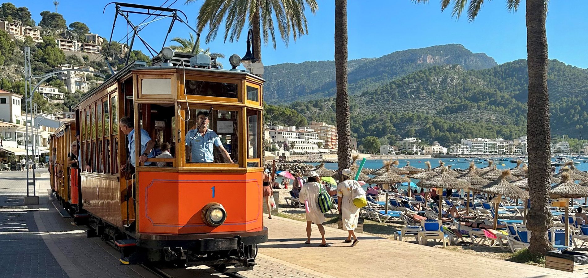 Enchanting Sóller to Port de Sóller tram. Visit to Port de Sóller with Palmallorca