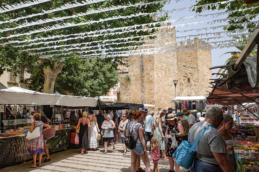 Marked Alcudia in Mallorca - Palmallorca.com - Mallorca Community