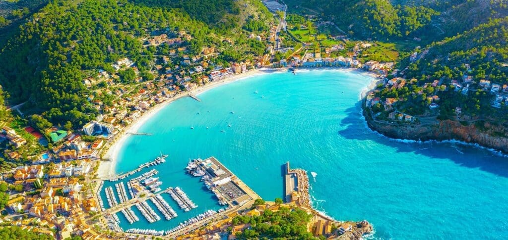 Port de Sóller in Mallorca