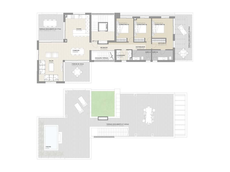 Floorplan Bellver Park Apartment G