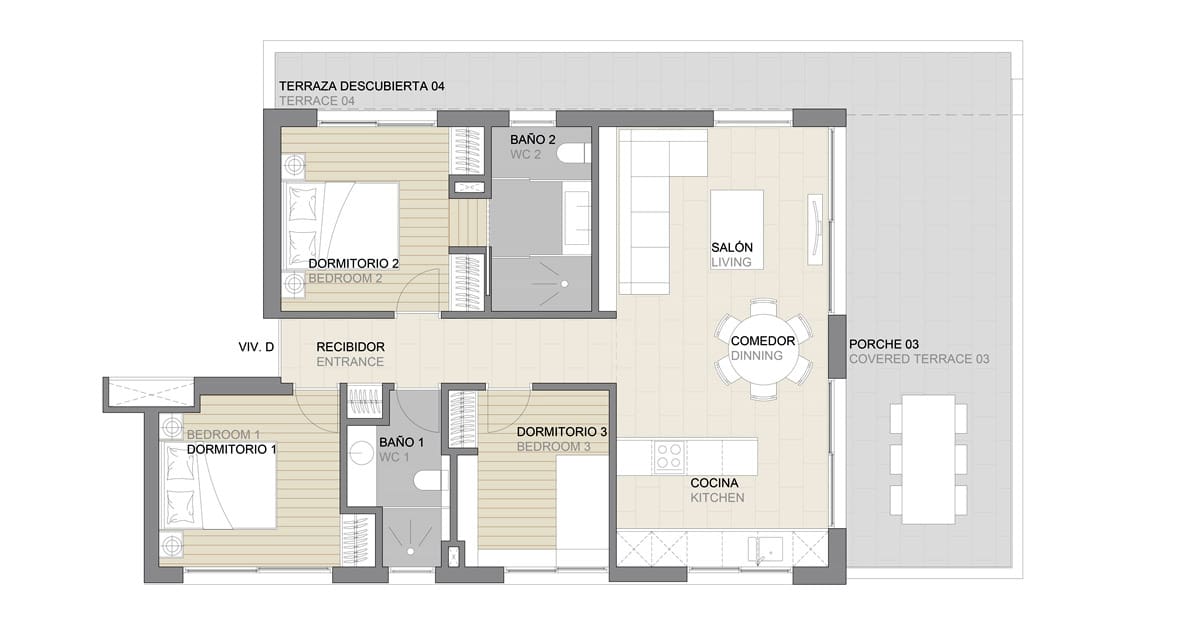 Luxury Apartments in Bellver Oaks in Palma with Palmallorca