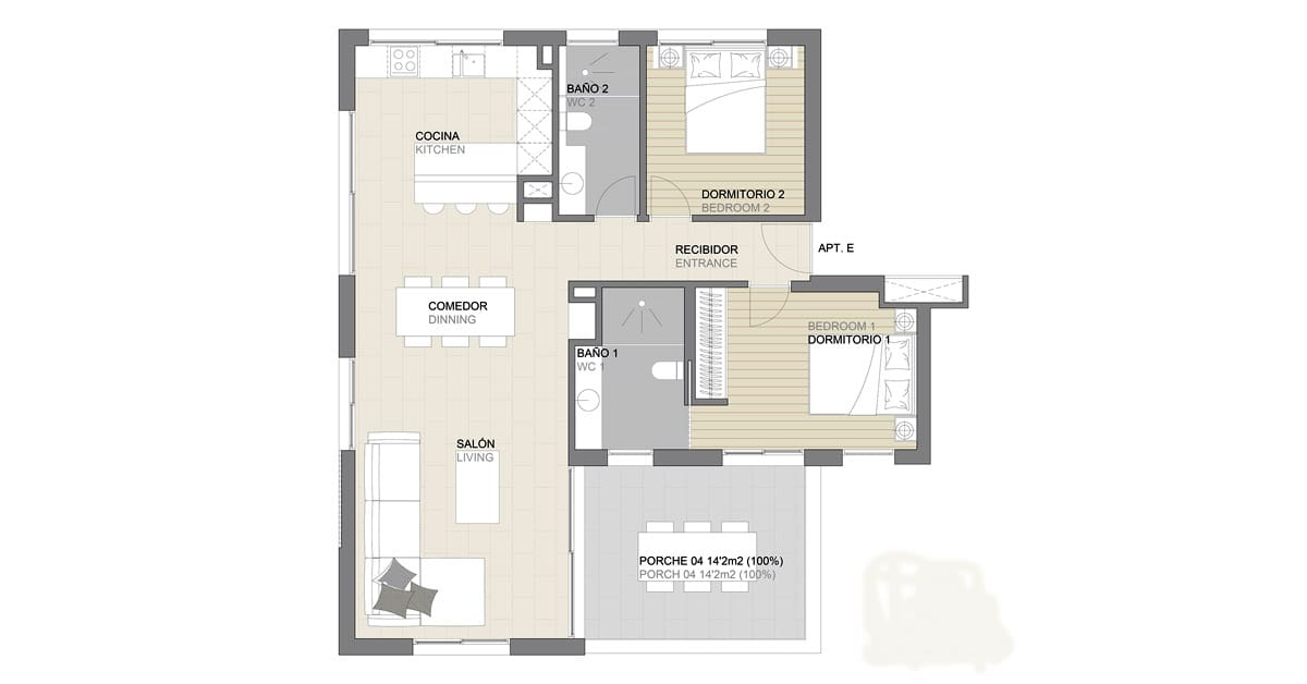Luxury Apartments in Bellver Oaks in Palma with Palmallorca